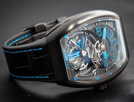 FRANCK MULLER V 45 T GR CS BR NR B Gravity Blue Replica Watch